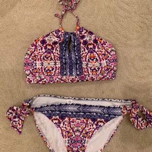 patterned Atletha bikini set